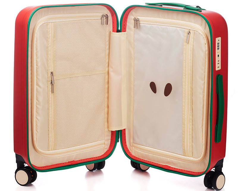 Apple-Shaped Suitcase