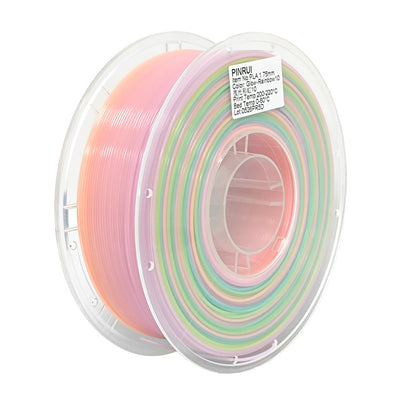 Color Shift Luminous PLA Filament Daytime Rainbow Night Glow 3D Material