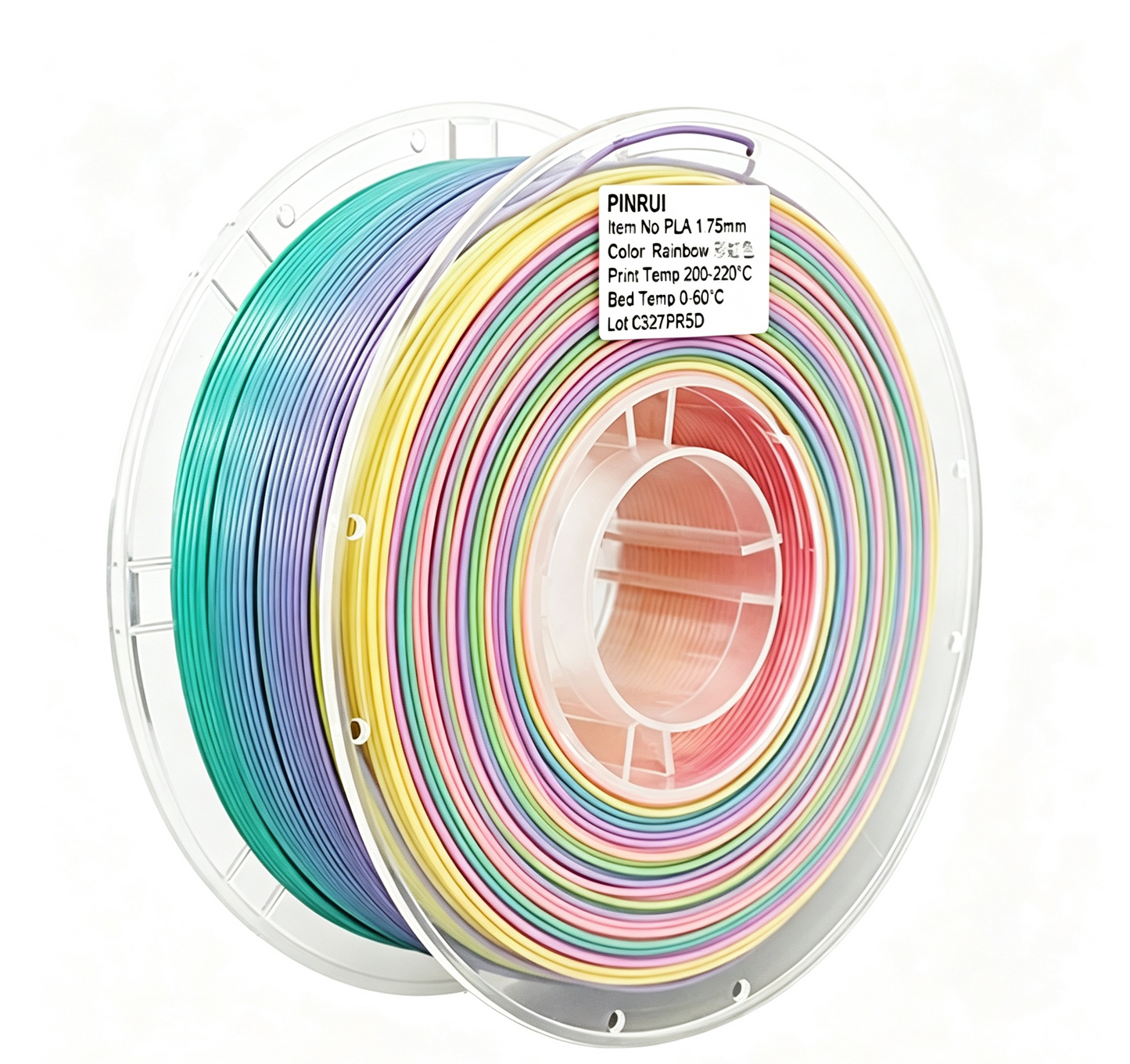 PLA Rainbow 3D Print Filament 1.75mm/1KG