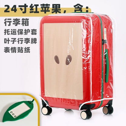 Apple-Shaped Suitcase