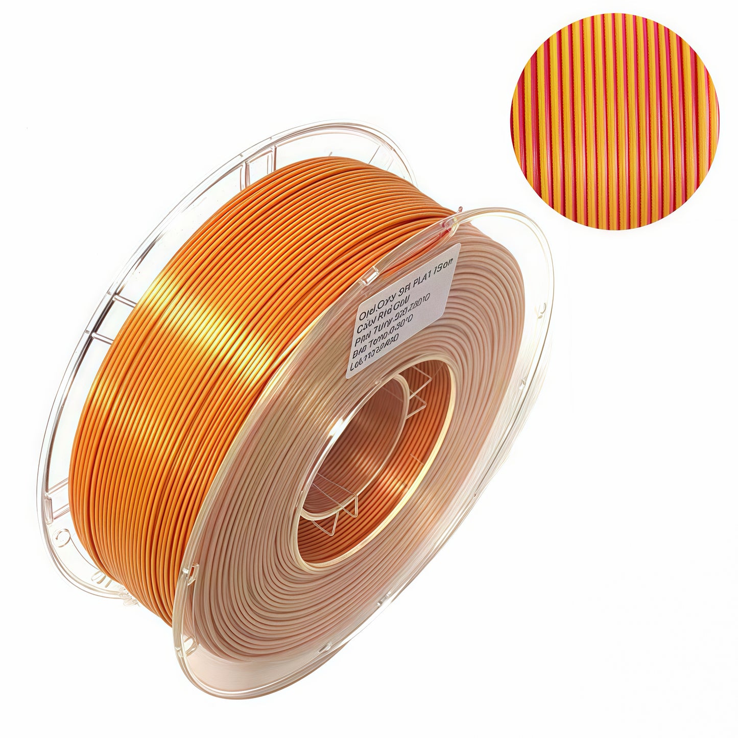 Chameleon Silk Two-Tone PLA Filament For 3D Printing