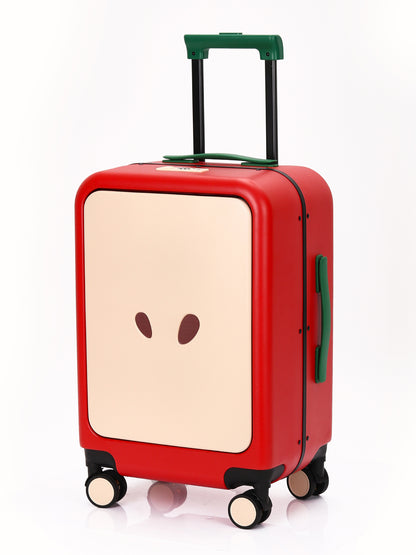 Exclusive New Design Aluminum Front Opening Carry On Apple Luggage With Laptop Pocket