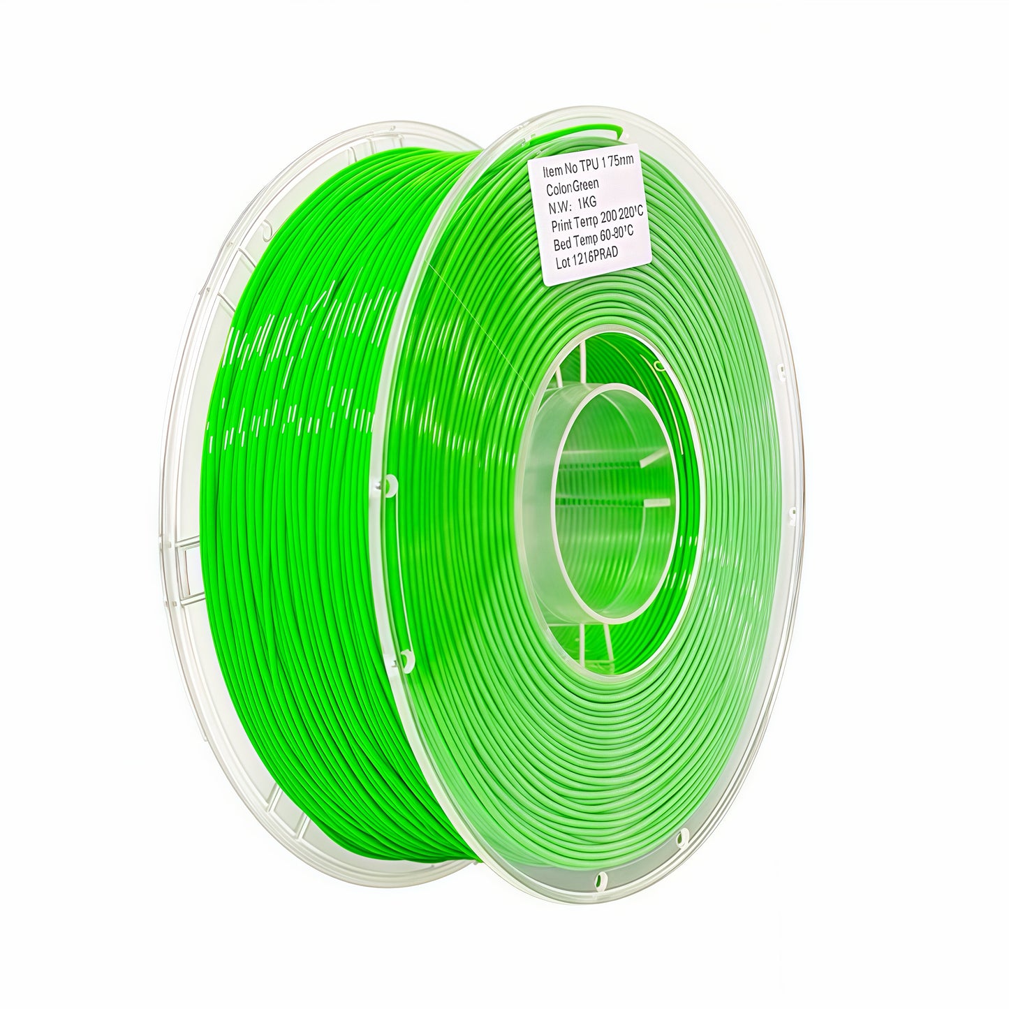 Premium Tough TPU Filament 1.75mm Wear Resistant Flexible 3D Material
