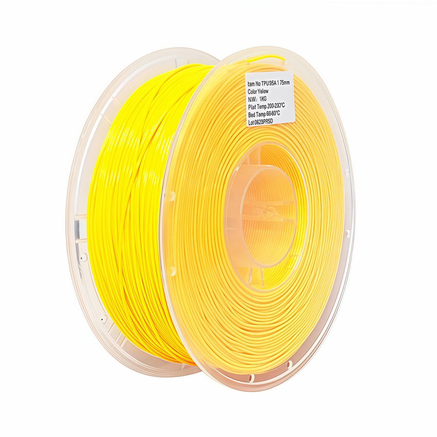 Premium Tough TPU Filament 1.75mm Wear Resistant Flexible 3D Material