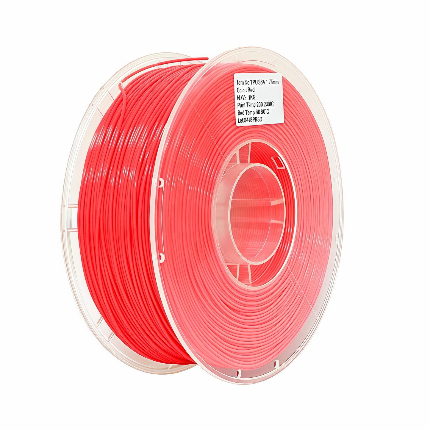 Premium Tough TPU Filament 1.75mm Wear Resistant Flexible 3D Material