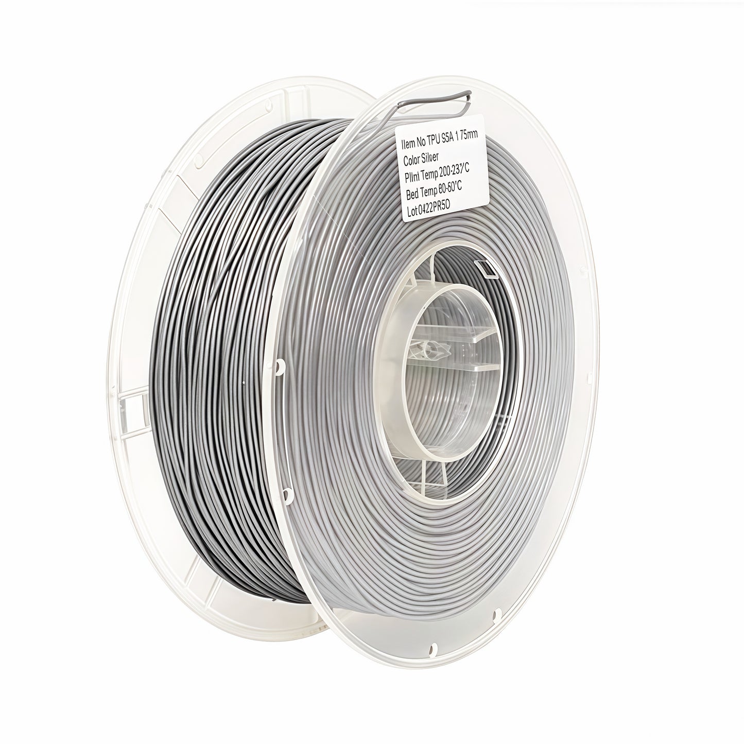 Premium Tough TPU Filament 1.75mm Wear Resistant Flexible 3D Material