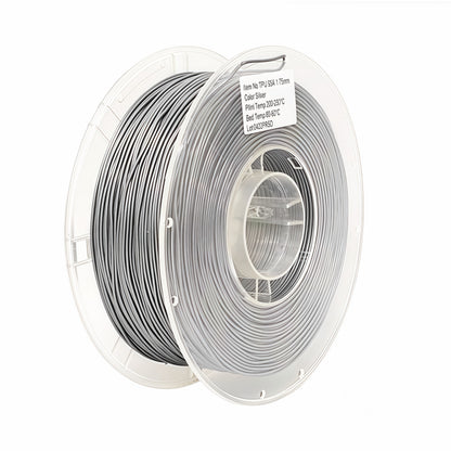 Premium Tough TPU Filament 1.75mm Wear Resistant Flexible 3D Material