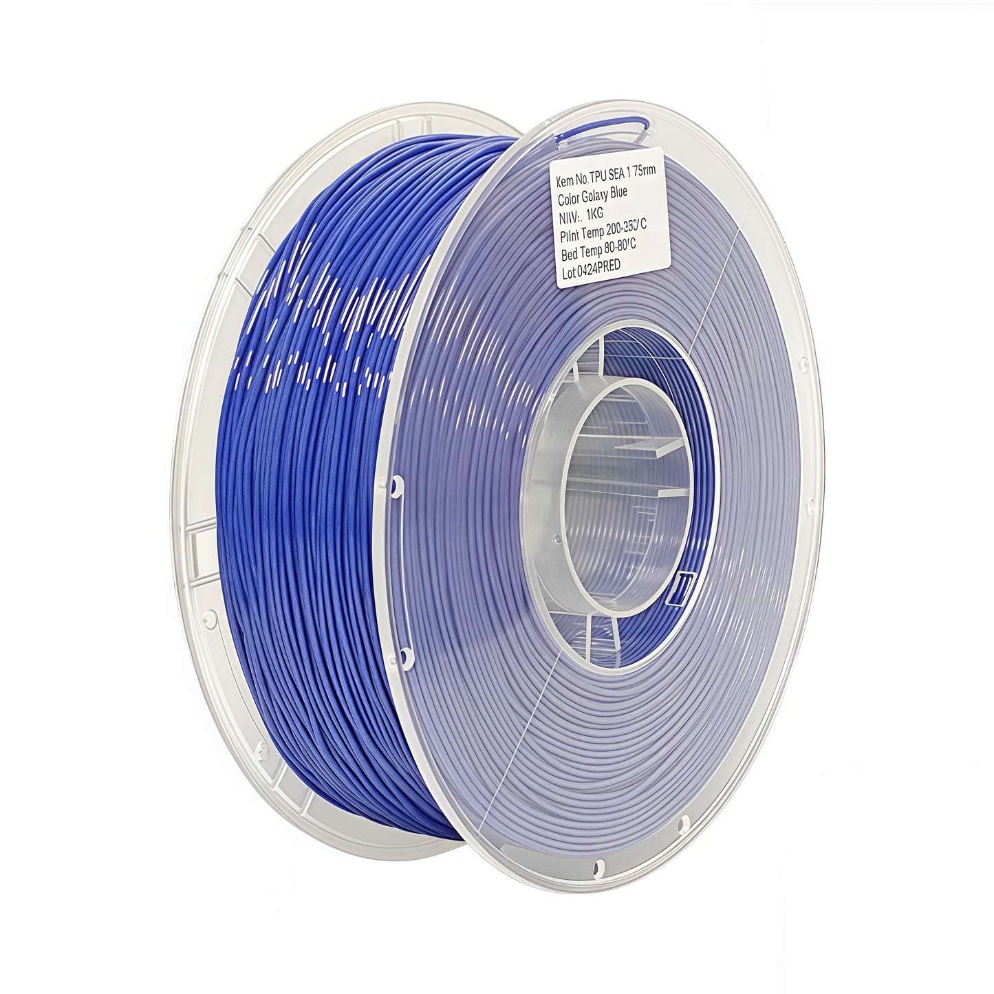 Premium Tough TPU Filament 1.75mm Wear Resistant Flexible 3D Material