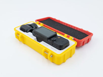 Protective box for the DJI Pocket 3 - Red and Yellow